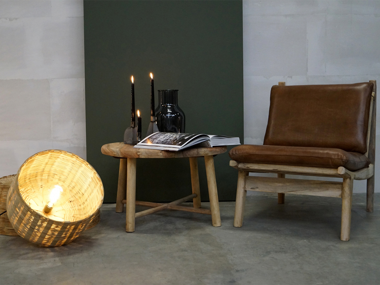 Lounge stol 'James' - Vintage