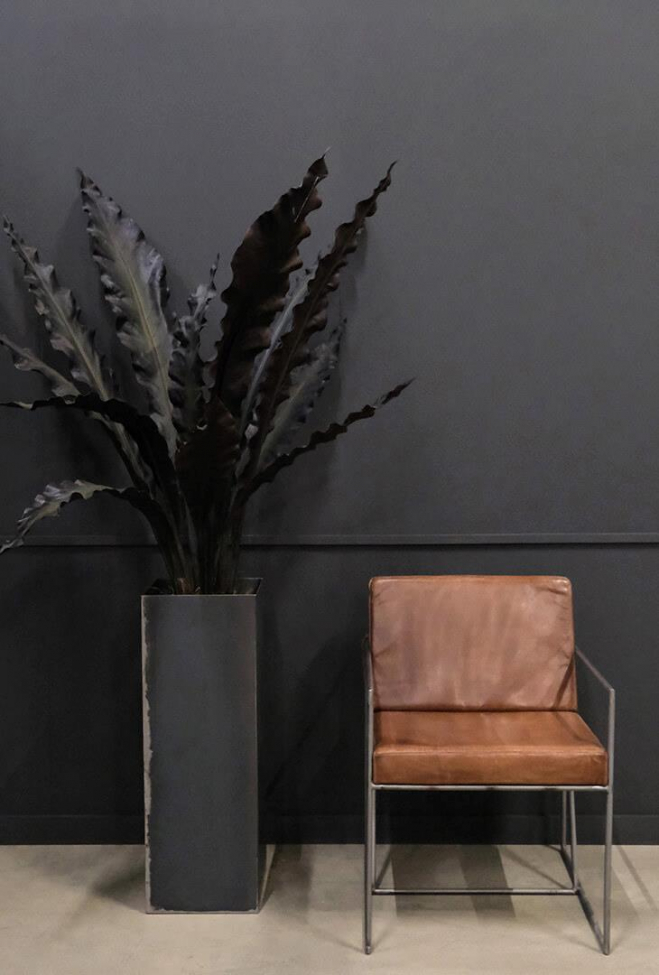 Lounge stol 'Moore' - Brun