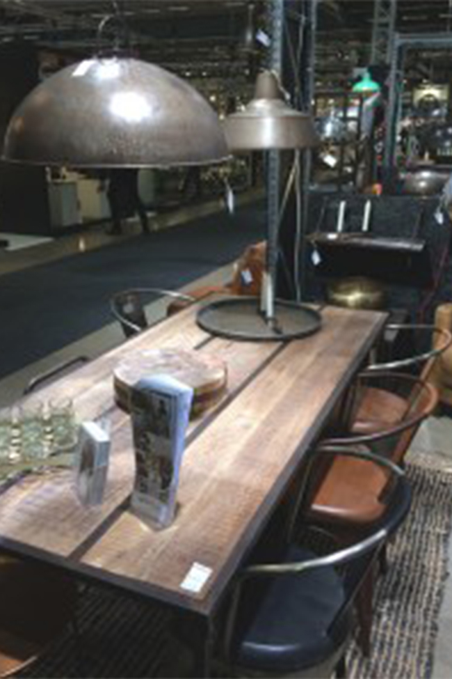 Fabrikslampe 'Thormann' - Lak/Jern