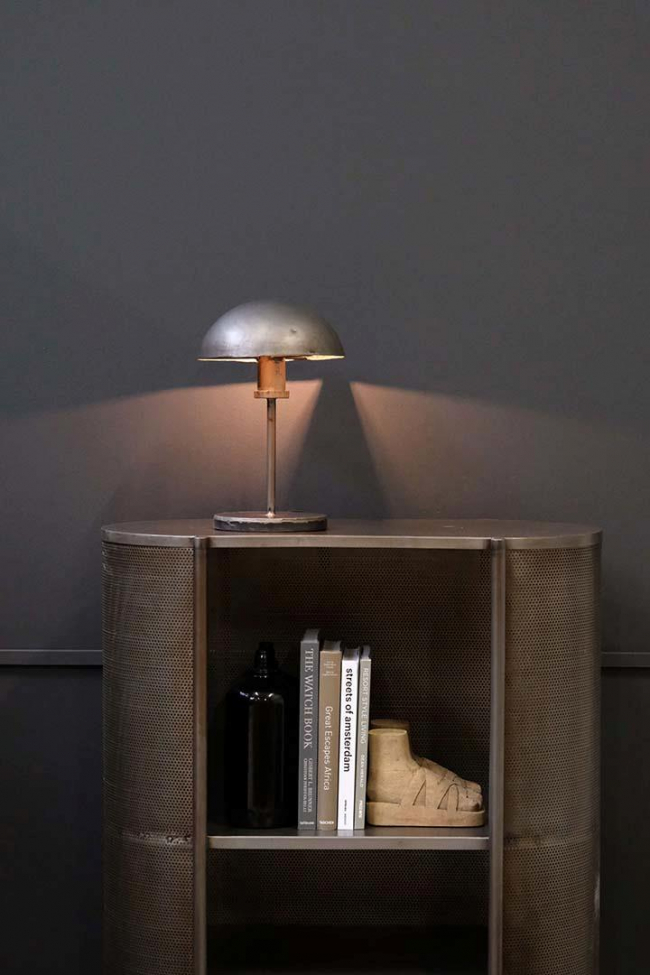 Bordlampe 'Winslet' - Grå