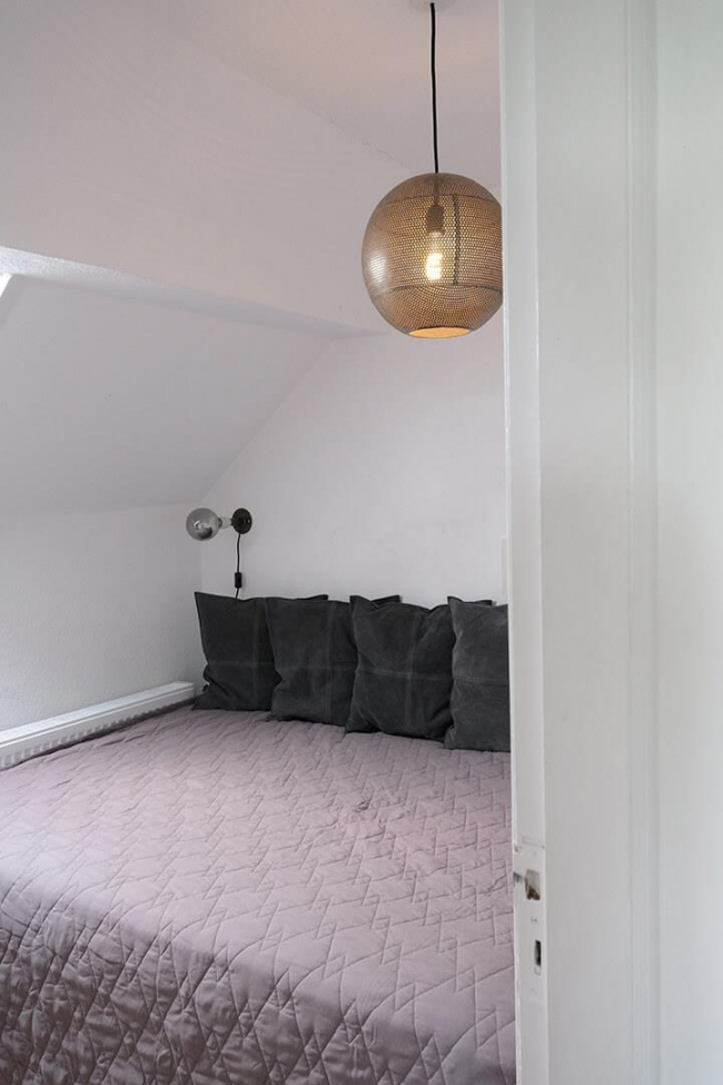 Bordlampe 'Leonardo' S - Grå