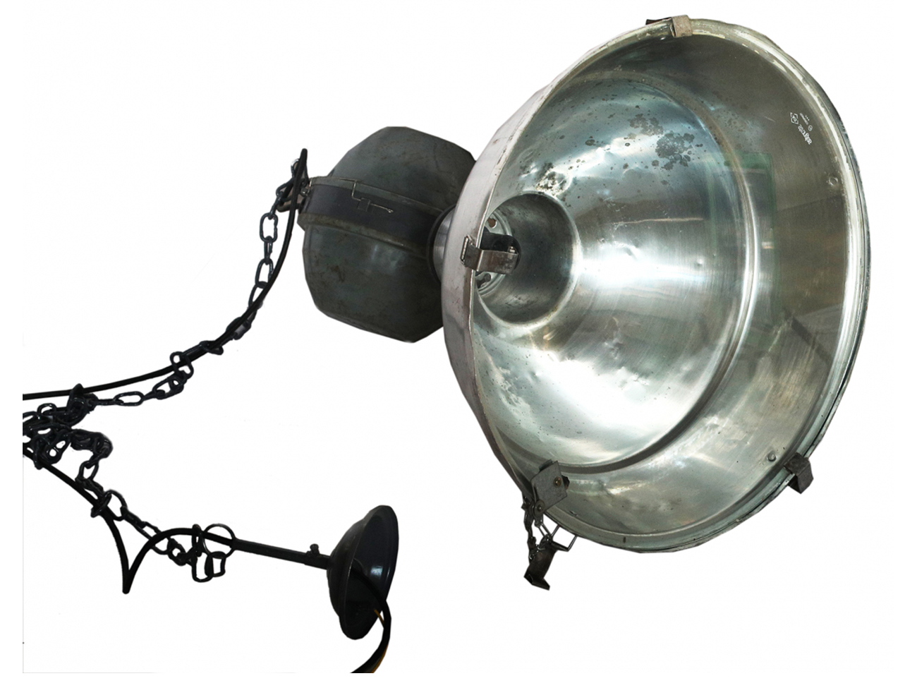 Loftlampe 'Vintage Remake' - Sølv