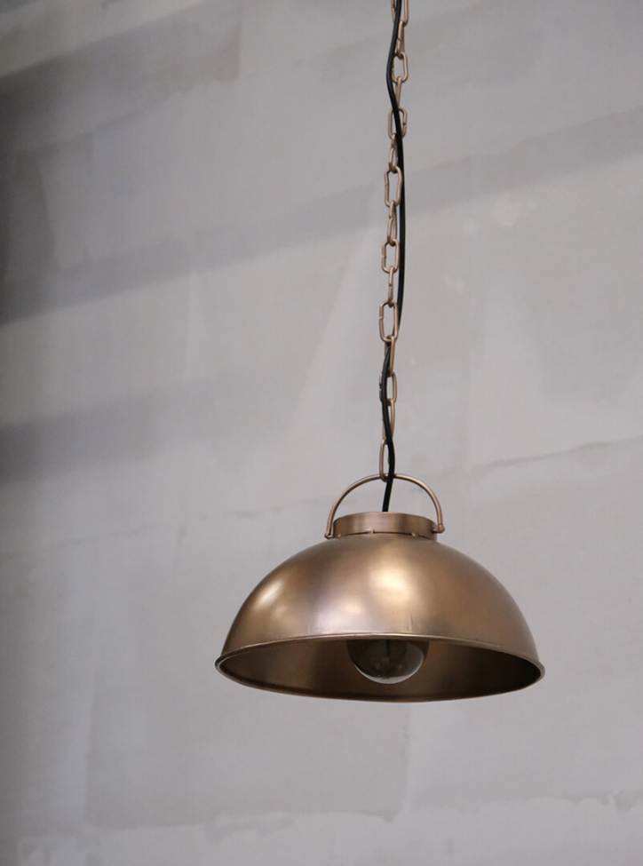 Loftlampe 'Thormann' - Mat kobber