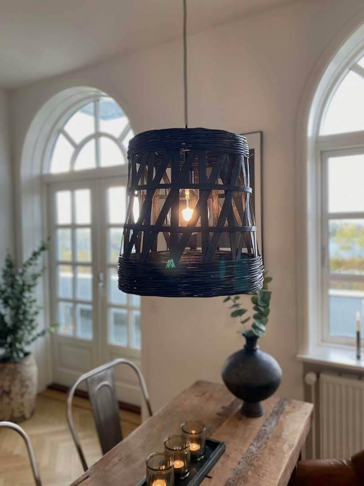 Loftlampe 'Tulda' - Sort