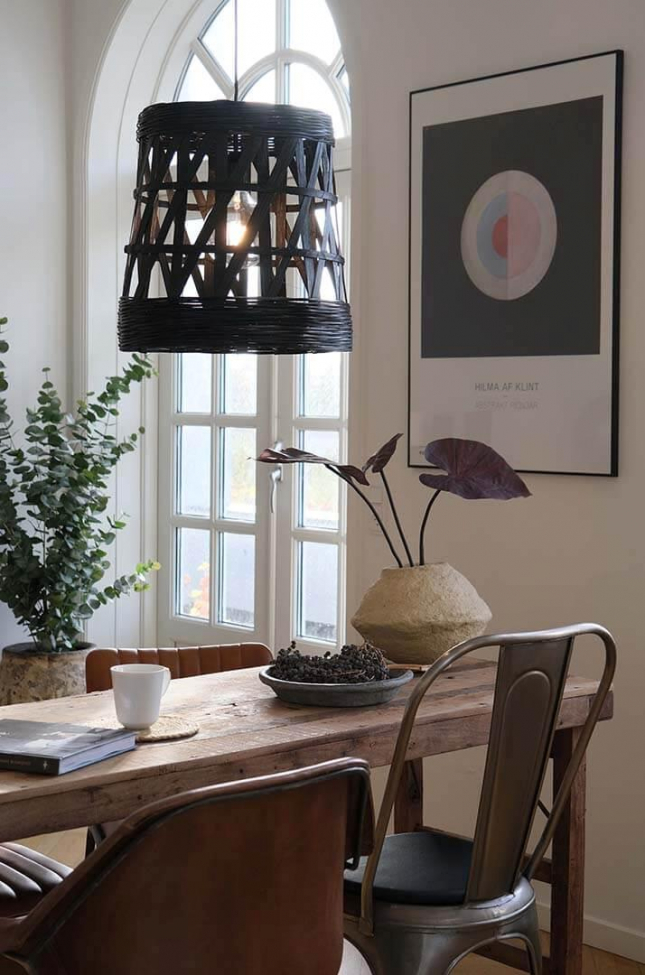 Loftlampe 'Tulda' - Sort