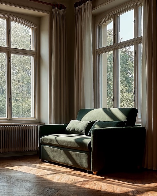 Sovesofa 'San Francisco' - Mørkegrøn