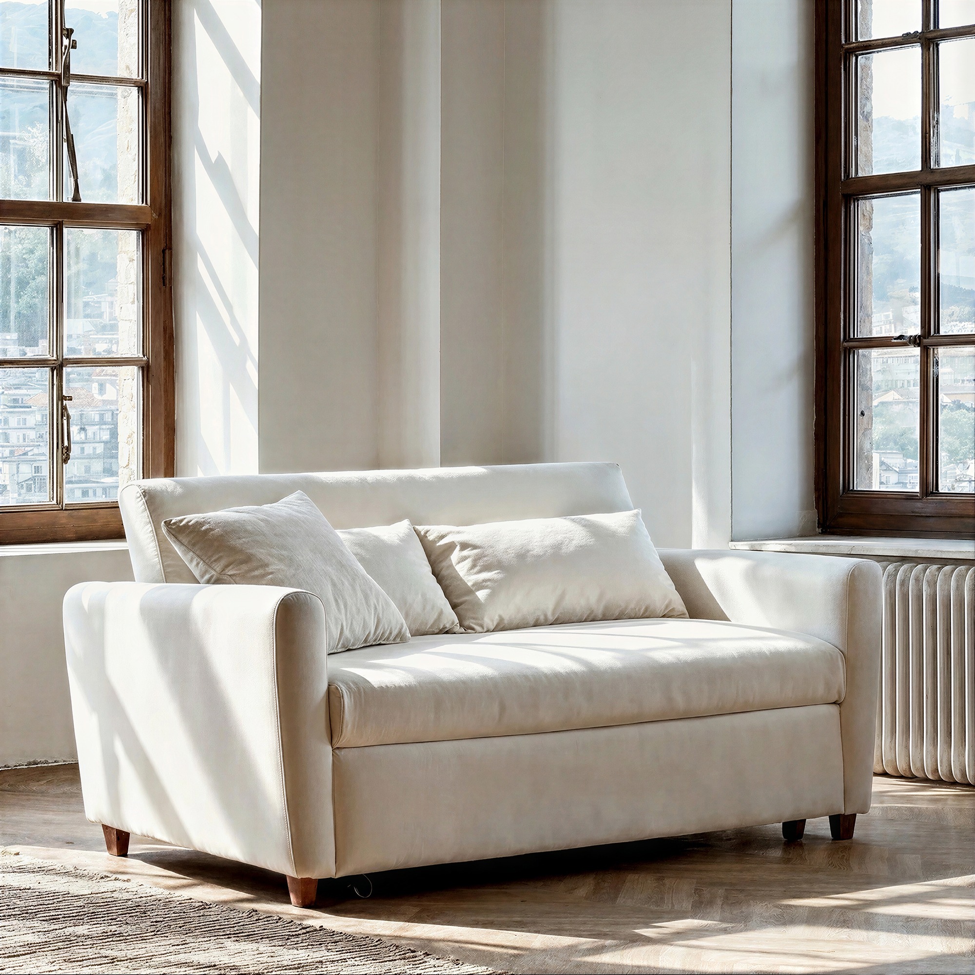 Sovesofa 'San Francisco' - Hvid