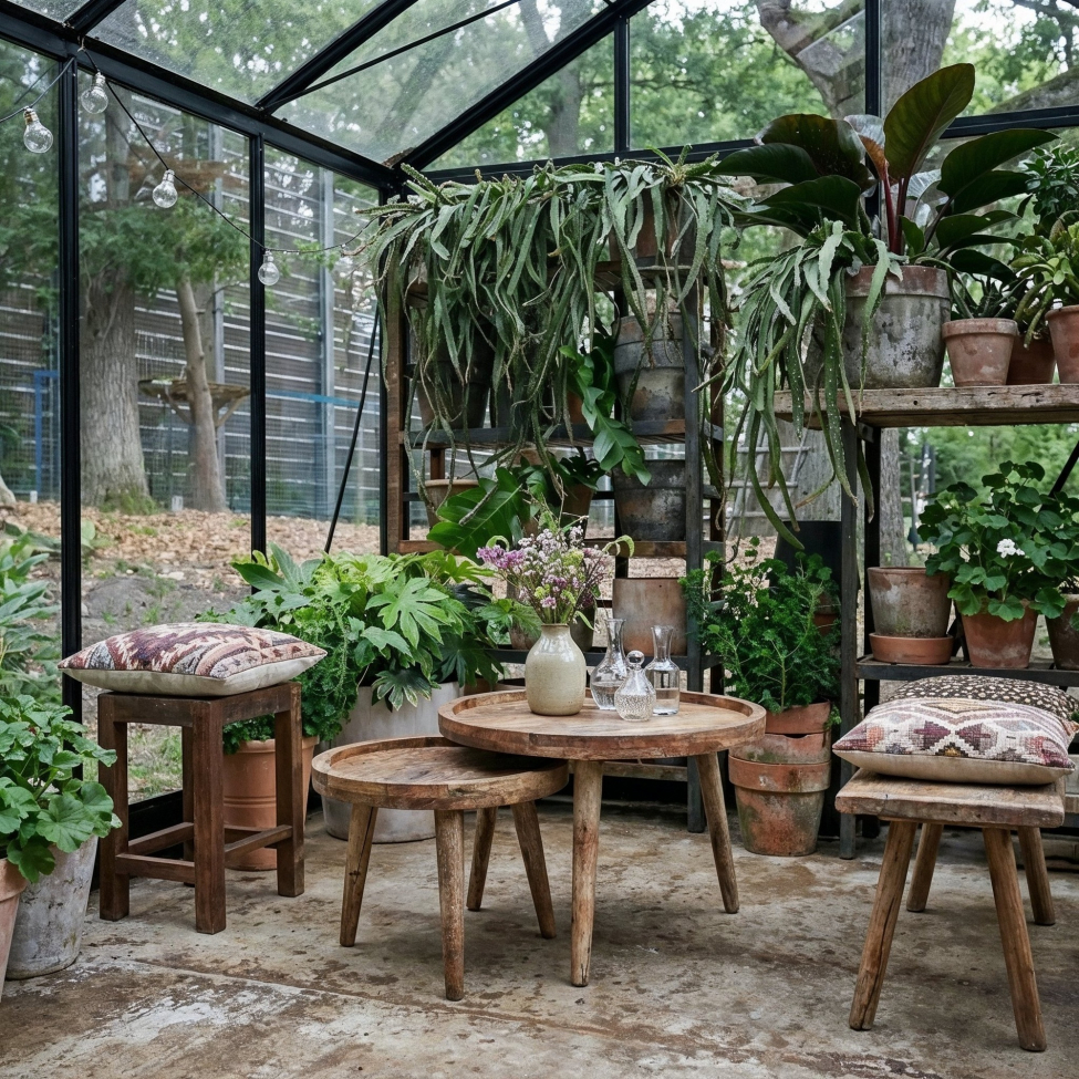 Sofabord 'Manarola' 2 dele - Brun