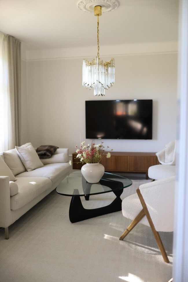Tæppe 'Cozy Luxury' 250x350cm - Naturhvid