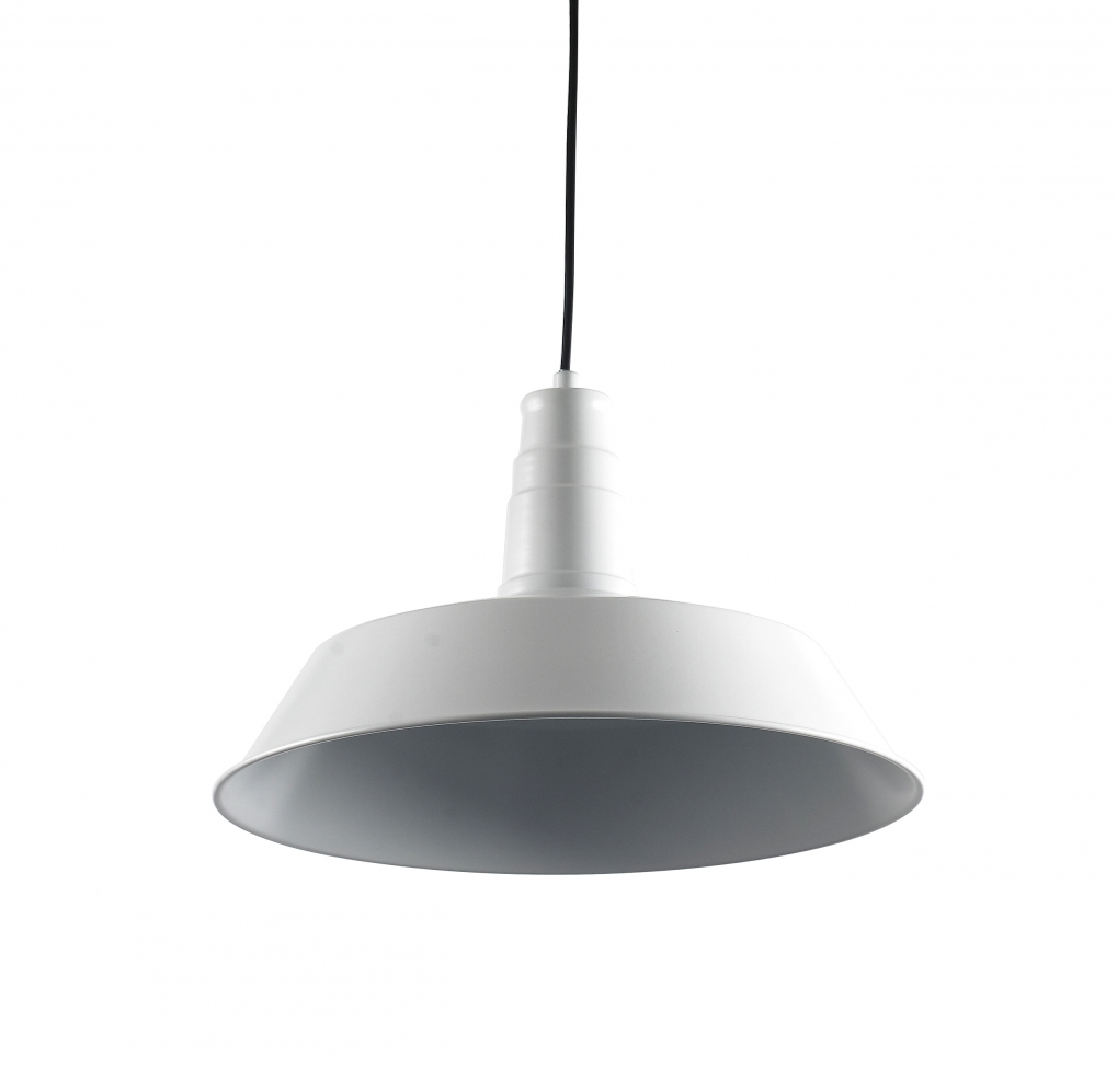 Loftlampe Vintage 36cm - Hvid