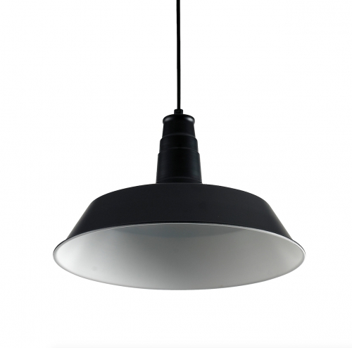 Loftlampe Vintage Barn 36cm - Sort