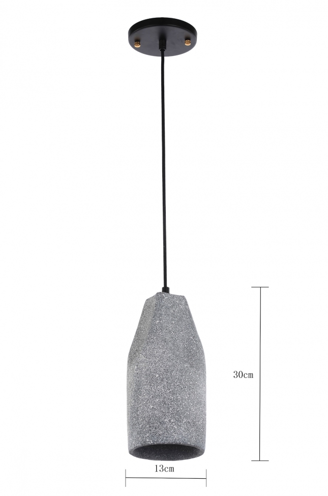 Loftlampe 'Stone Cylinder' - Cement