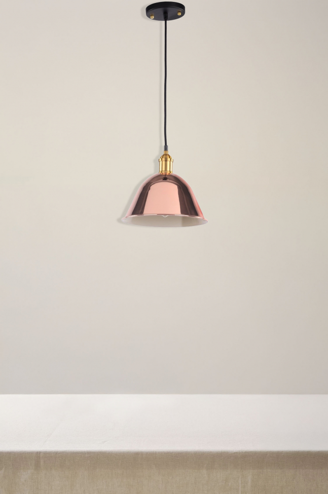 Loftlampe 'Rose' - Roséguld