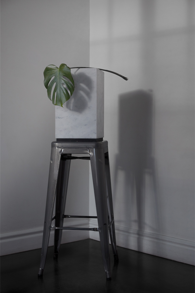 Puf 'Montmartre' 77cm - Stål