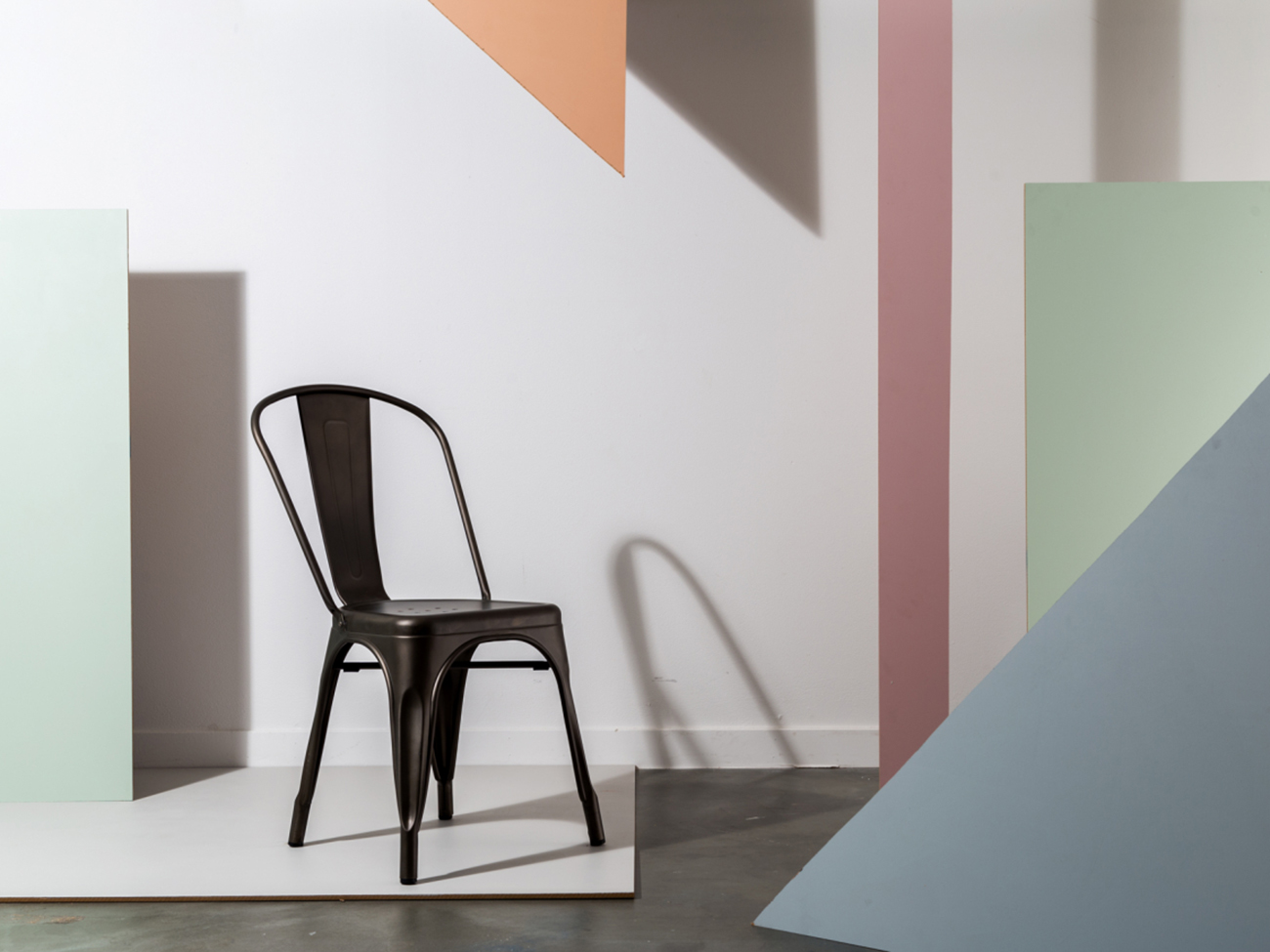 Stol 'Montmartre' - Vintage kobber