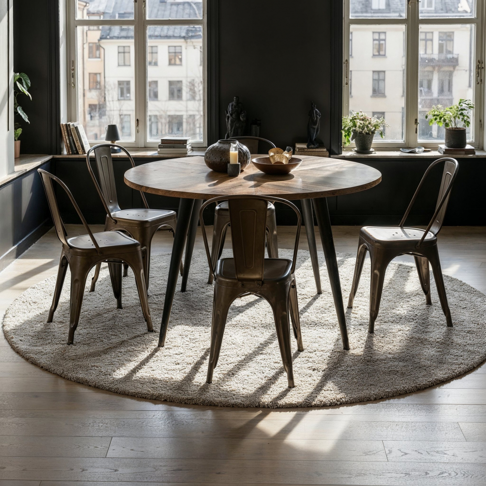 Stol 'Montmartre' - Vintage kobber