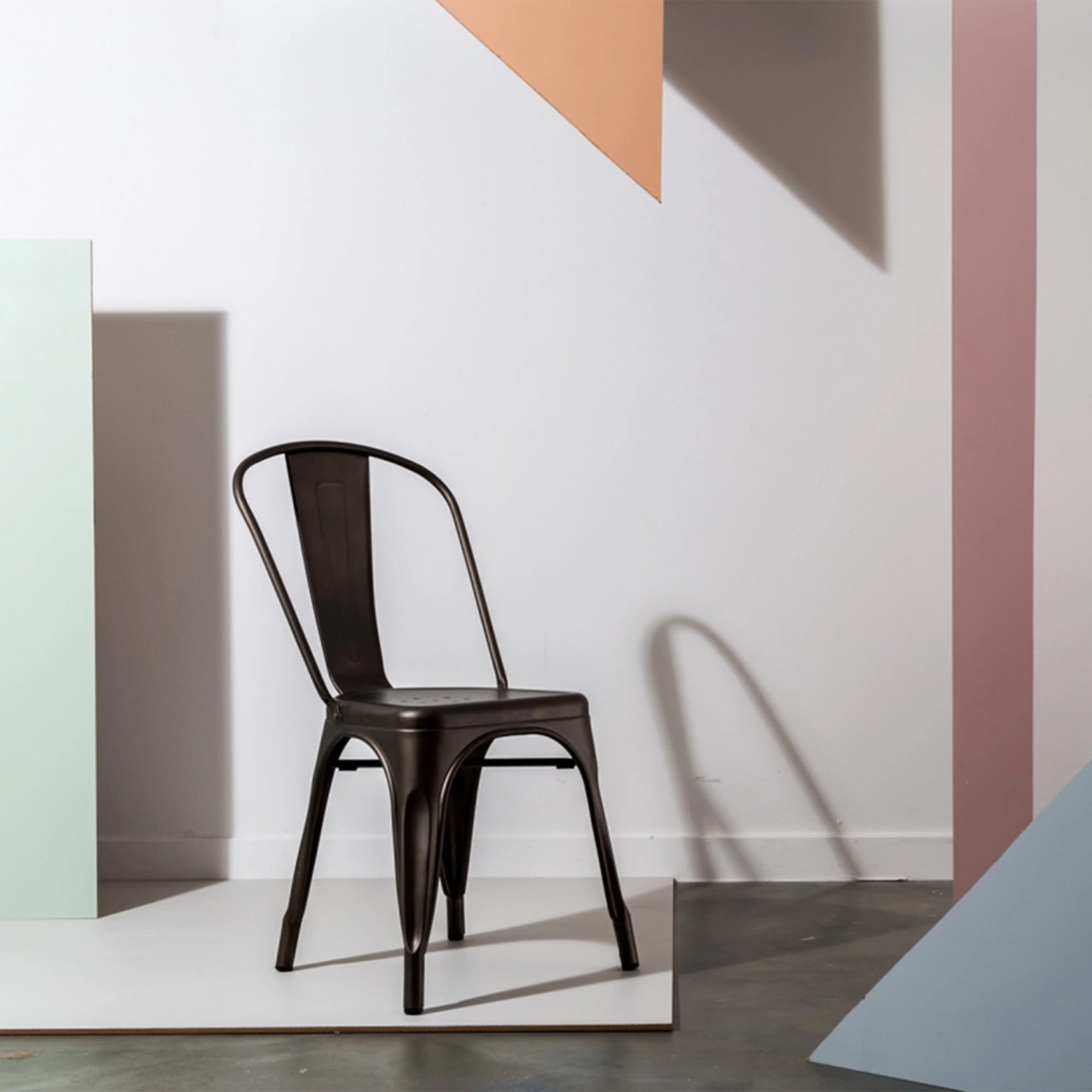 Stol 'Montmartre' - Vintage kobber