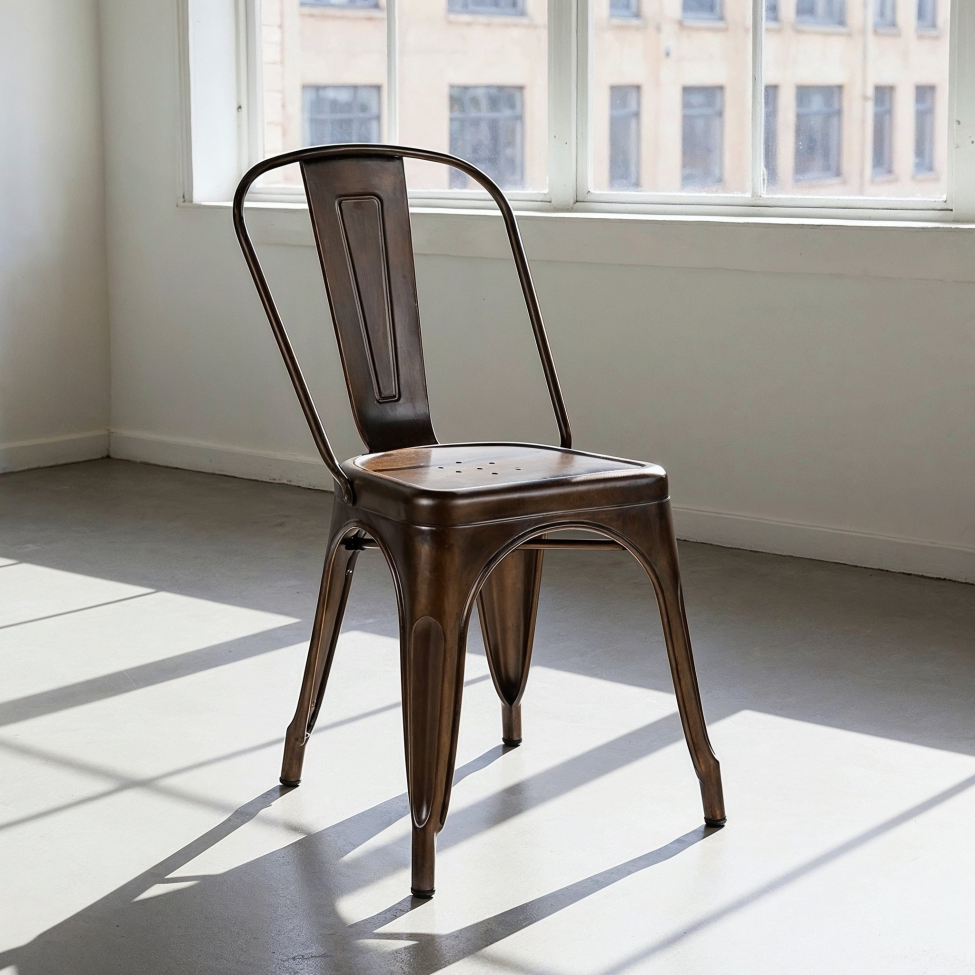 Stol 'Montmartre' - Vintage kobber