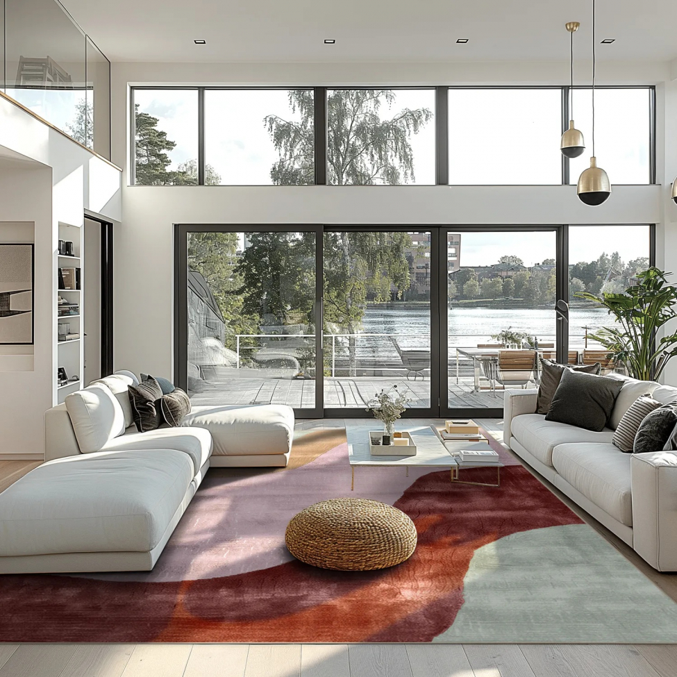 Wilton tæppe 'Barcelona' 200x280cm - Rosa