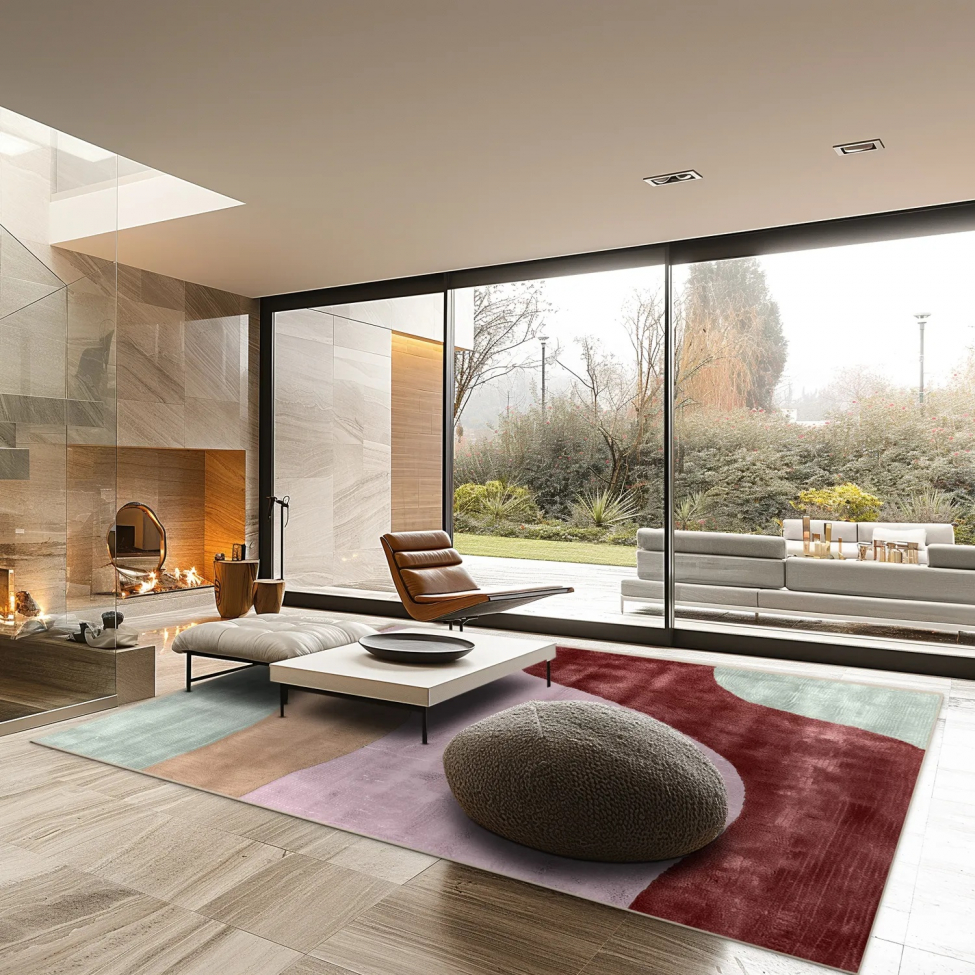 Wilton tæppe 'Barcelona' 200x280cm - Rosa