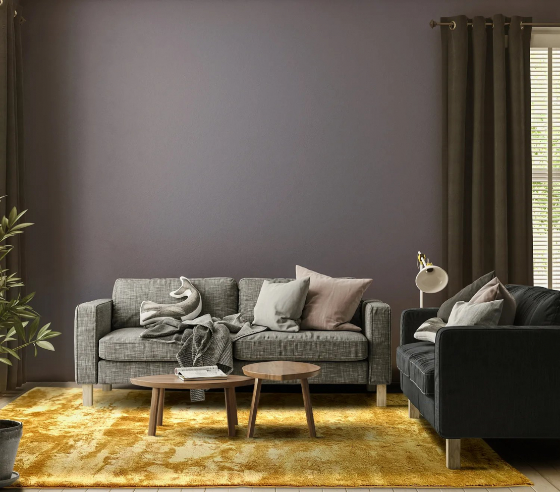 Gulvtæppe 'Aranga Super Soft' 60x120cm - Gul