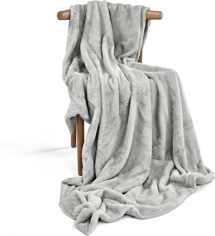 Tæppe 'Aranga Super Soft Throw' 130x170cm - Grå