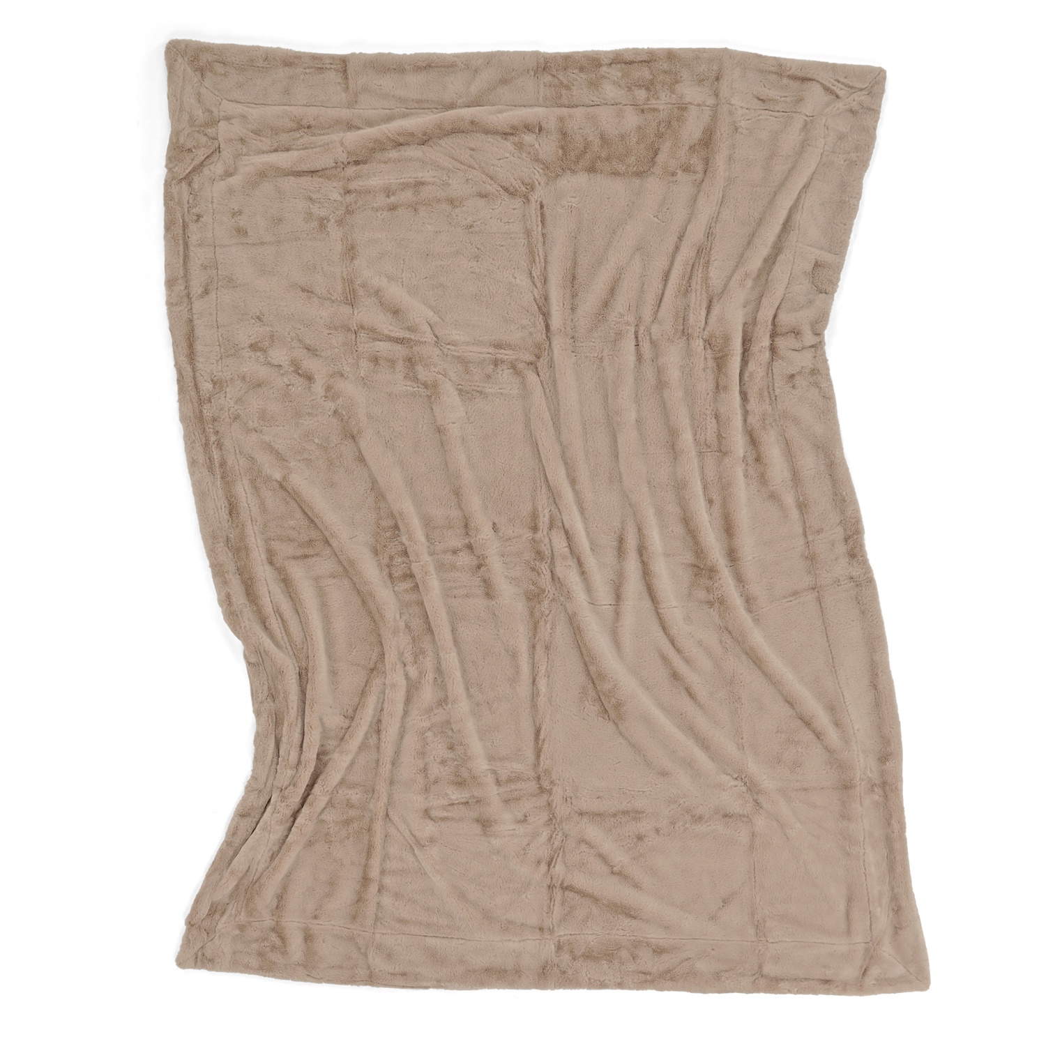 Tæppe 'Aranga Super Soft Throw' 130x170cm - Brun