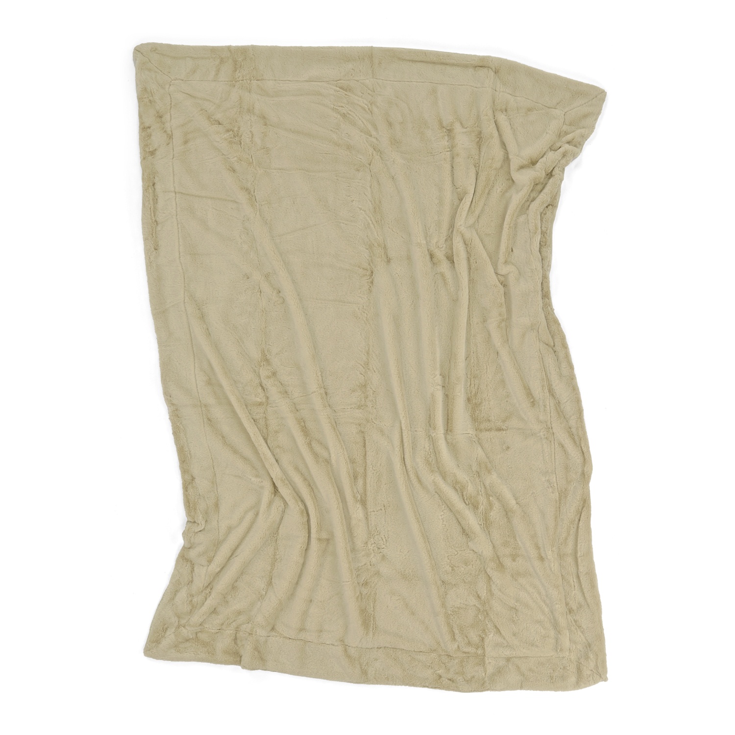 Tæppe 'Aranga Super Soft Throw' 130x170cm - Lysegrøn