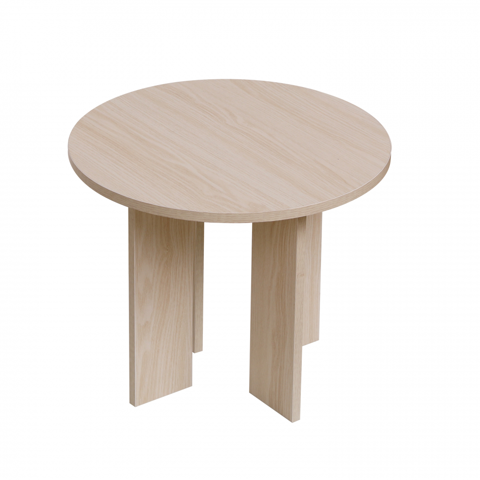 Sofabord 'Créme' Rundt 55 cm - Natur