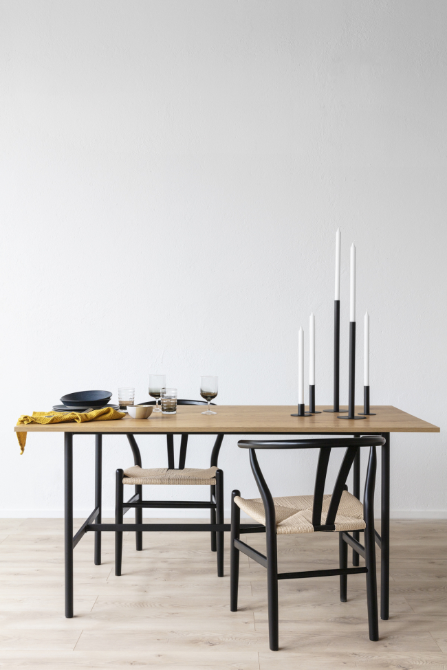Stol 'Alta' - Sort/Beige