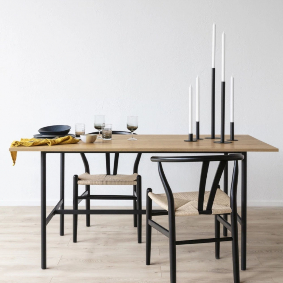 Stol 'Alta' - Sort/Beige