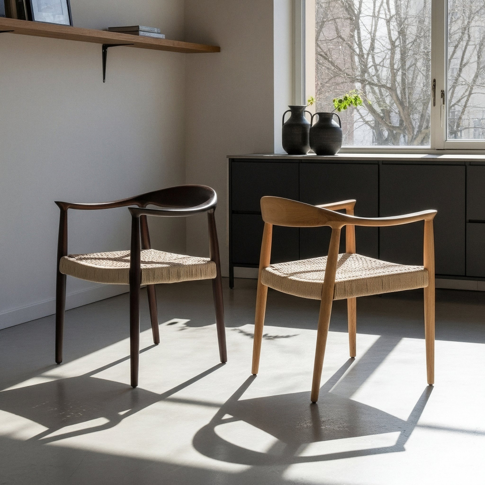 Stol 'Ask' - Valnød