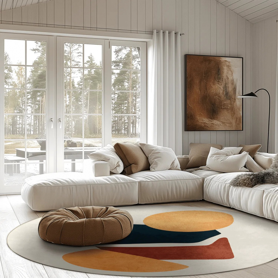 Rund måtte 'Beira' 160cm - Multi