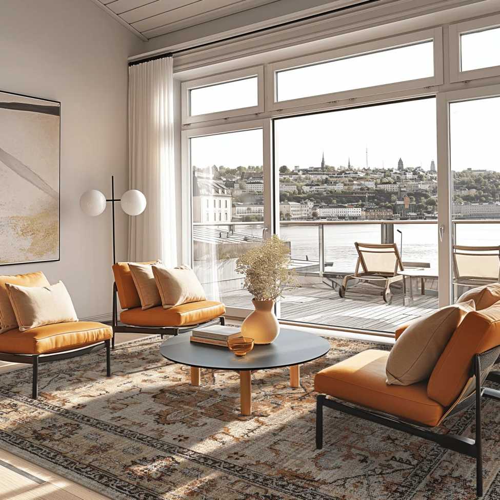 Wiltonmåtte 'Siliana' 160x230cm - Beige