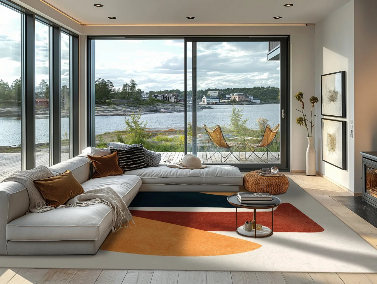 Wilton tæppe 'Beira' 200x280cm - Multi