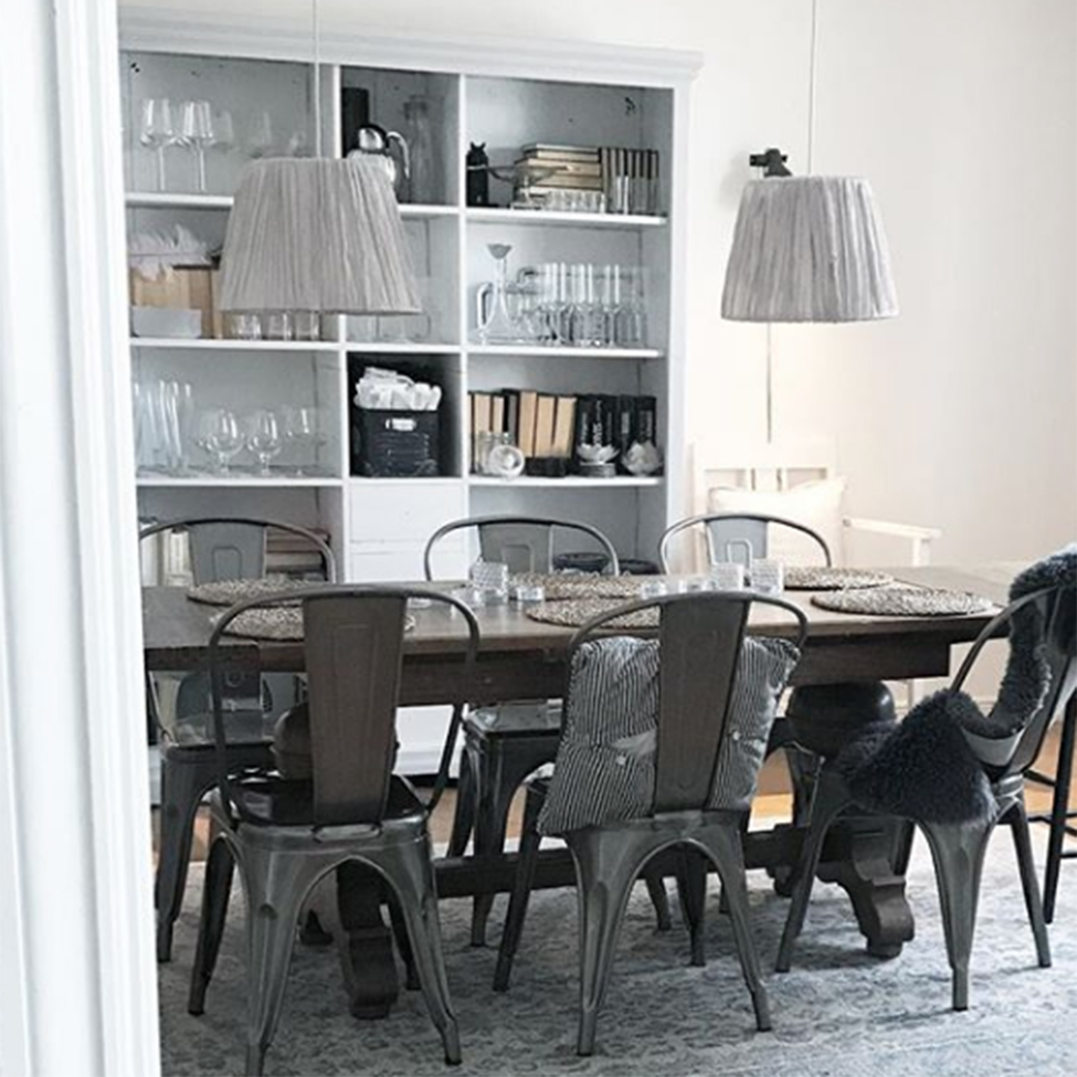 Stol 'Montmartre' - Stål Mat