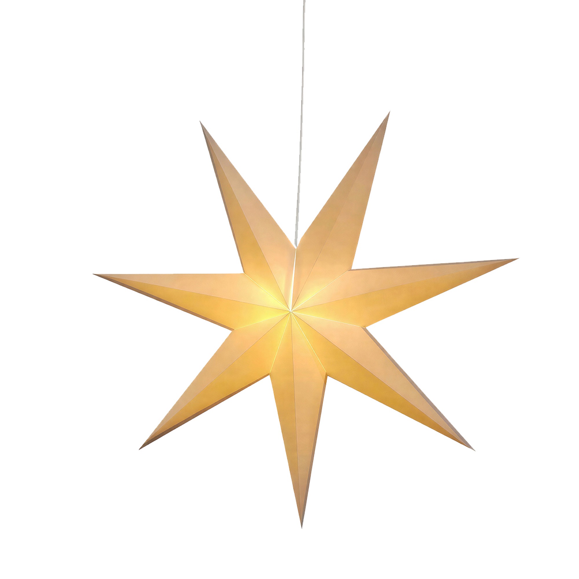 Adventsstjerne 'Sally' 60cm - Hvid