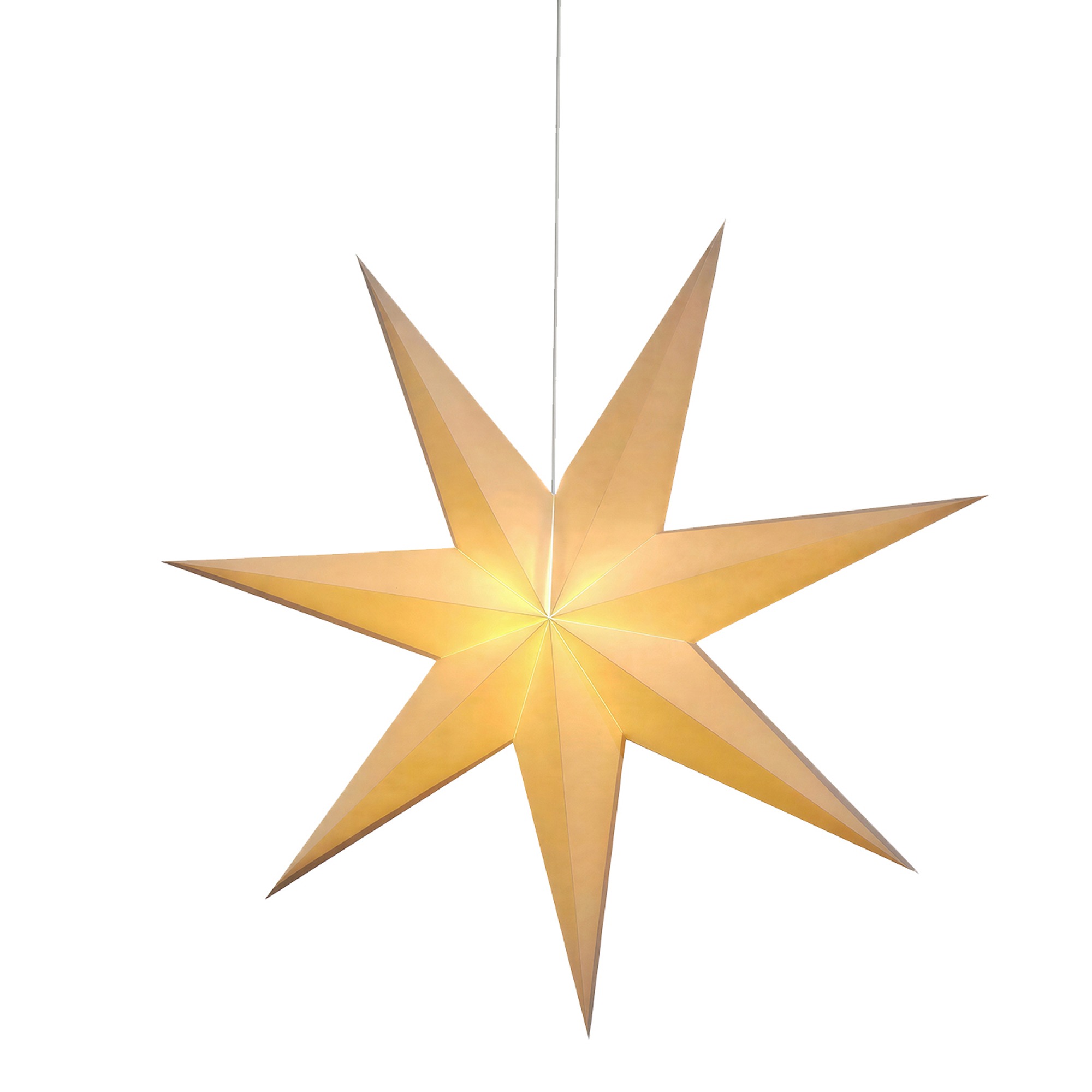 Adventsstjerne 'Sally' 80cm - Hvid