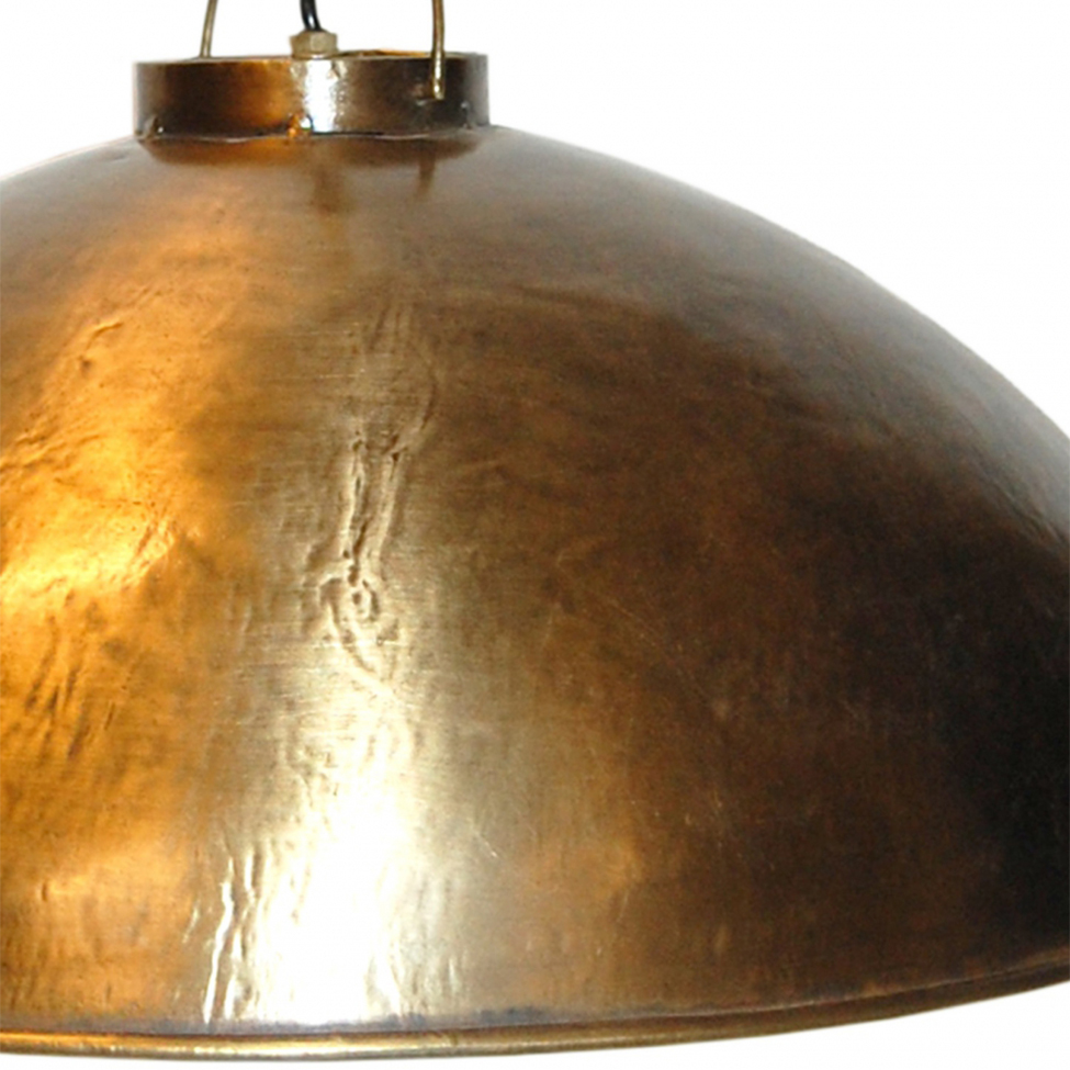 Fabrikslampe 'Thormann' - Messing