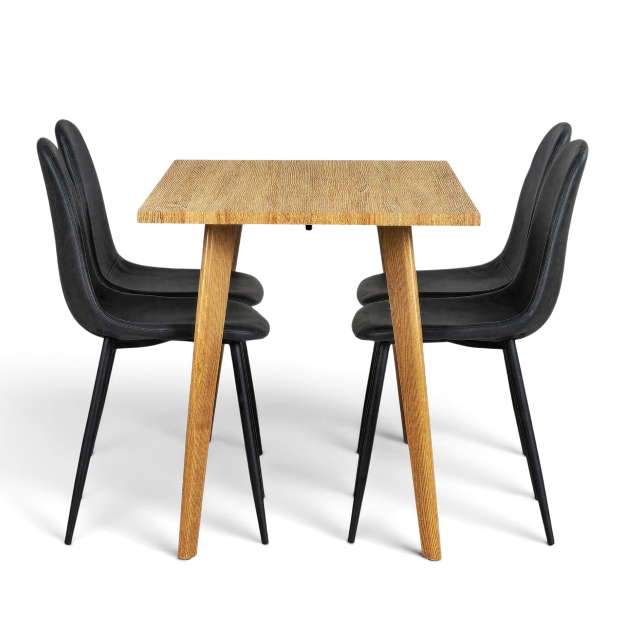 Spisegruppe 'Nordisk Forma' - 1 Bord & 4 Stole