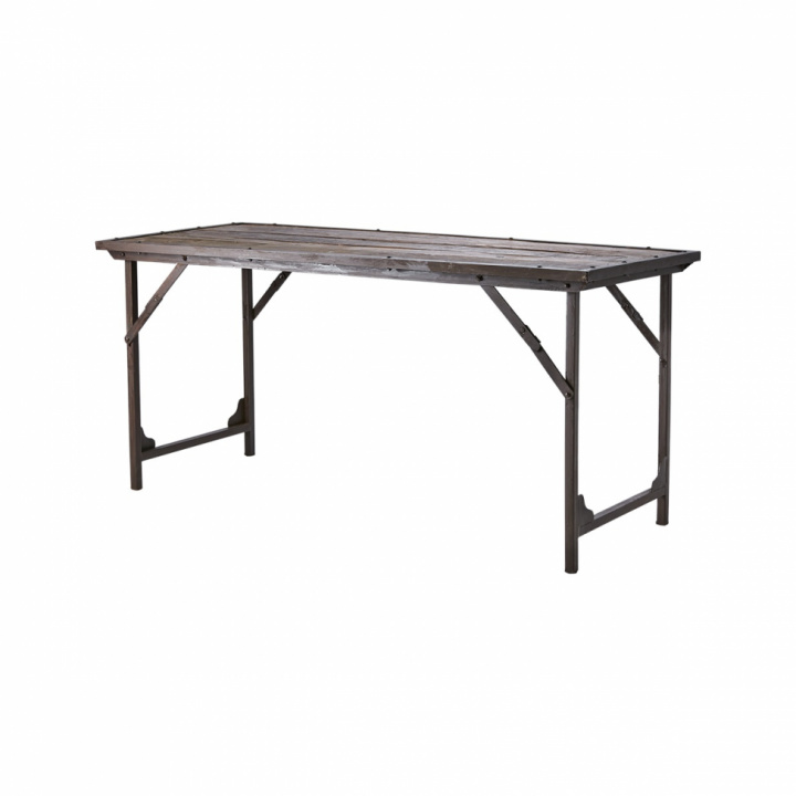 Sammenklappeligt bord \'Treasure\' 150x62cm - Genanvendt træ i gruppen Møbler / Bord / Spisebord hos Reforma (076-811-00)