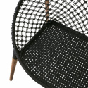 Sofa \'Elof\' - Makramé/sort