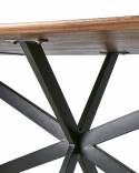 Spisebord \'Portland\' 200x100cm - Brun