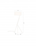 Gulvlampe \'Murphy\' - Beige