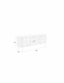 Tv-bænk \'Yas\' - Natur