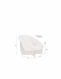 Lænestol \'Emilius\' - Beige