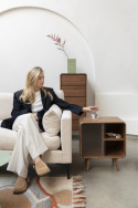 Sidebord ‘Rise’ - Brun