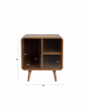 Sidebord ‘Rise’ - Brun