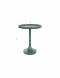 Sofabord \'Jason\' Ø46 cm - Blå
