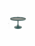 Sofabord \'Jason\' Ø69 cm - Blå